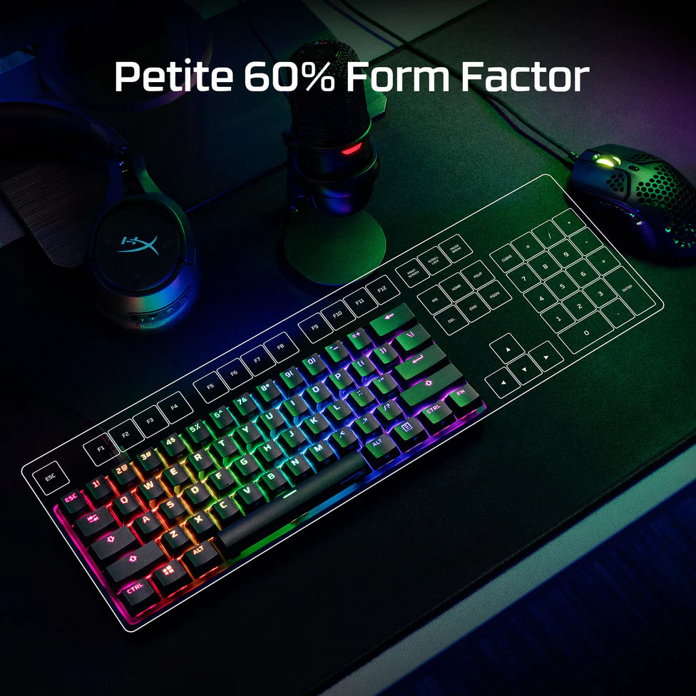 HyperX Alloy Origins HX Red Gaming Keyboard 60-UK