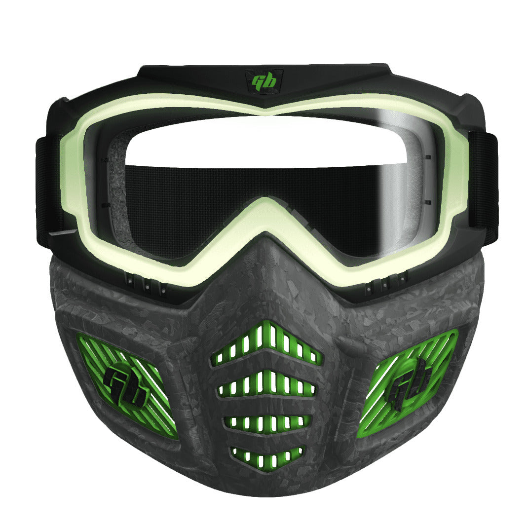 Elite Facemask accessory with glow eye ring - Aug Launch