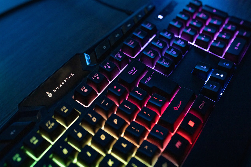 SUREFIRE KingPin RGB Gaming Multimedia Keyboard