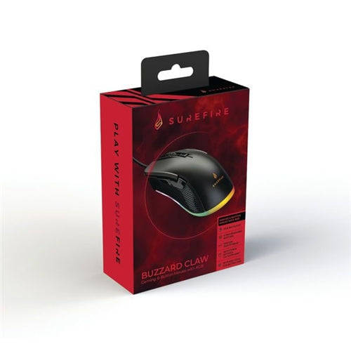 Surefire Buzzard Claw 6-Button Mouse with RGB