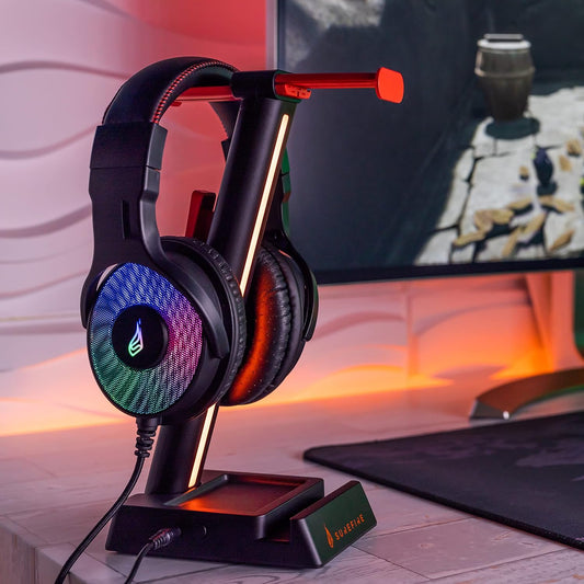 Surefire Vinson N2 Dual balance  RGB Headset Stand