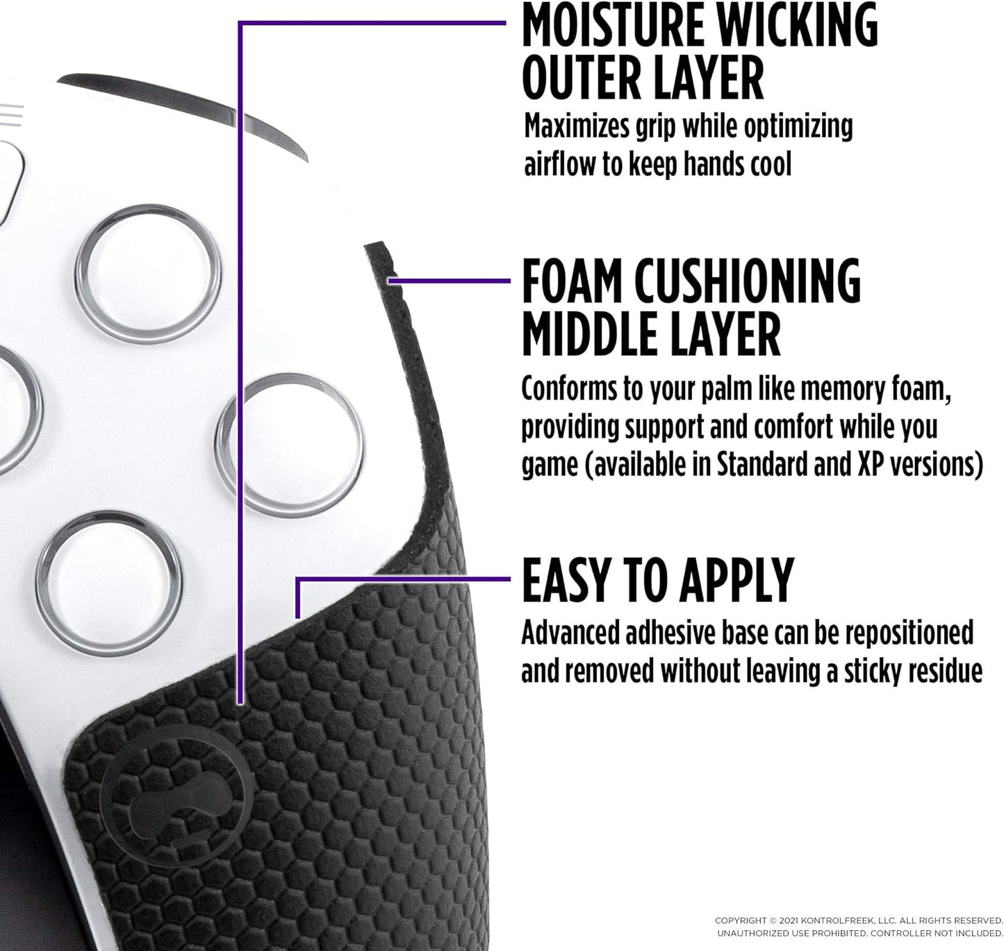 KontrolFreek - Performance Grips (Black) - XBX/1