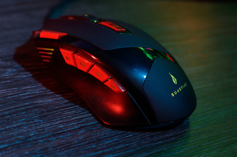 Verbatim SureFire Eagle Claw Gaming 9B RGB Mouse