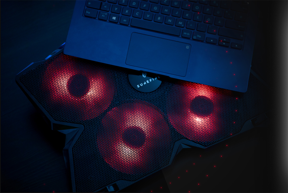 Verbatim SureFire Bora Gaming Cooling Pad Red