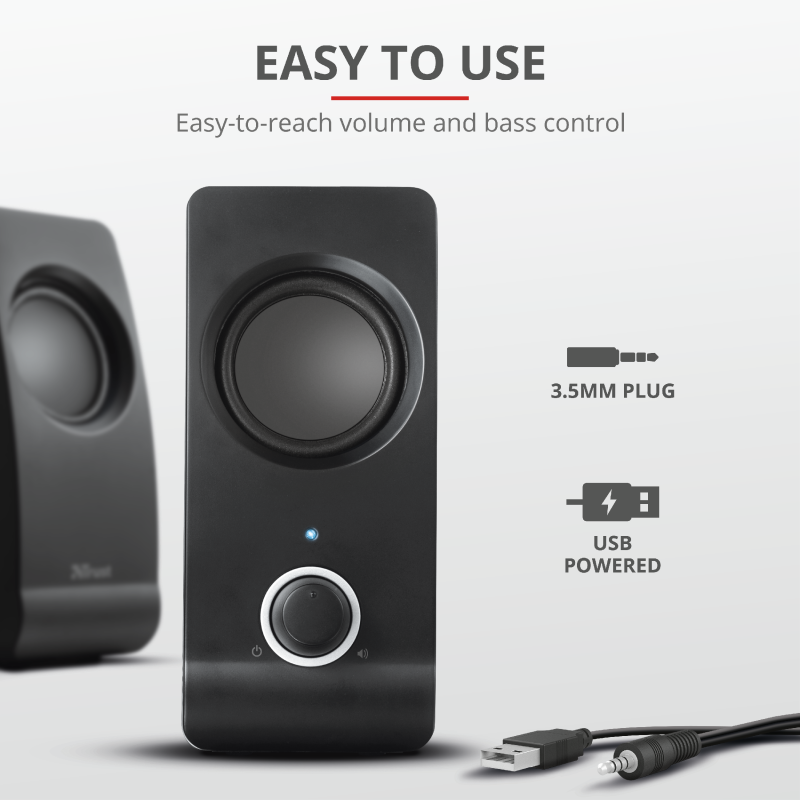 T17595 - TRUST REMO 2.0 USB SPEAKER SET 16W