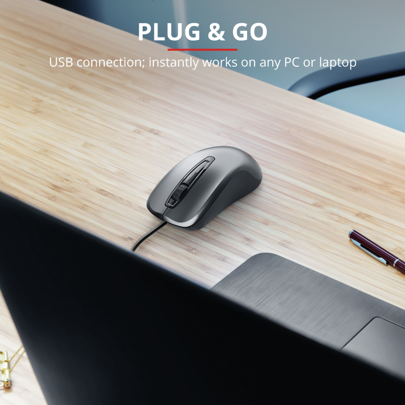 TRUST 3 BUTTON USB OPTICAL MOUSE