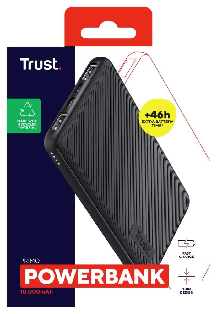 TRUST 10000mAh USB-C & A POWERBANK