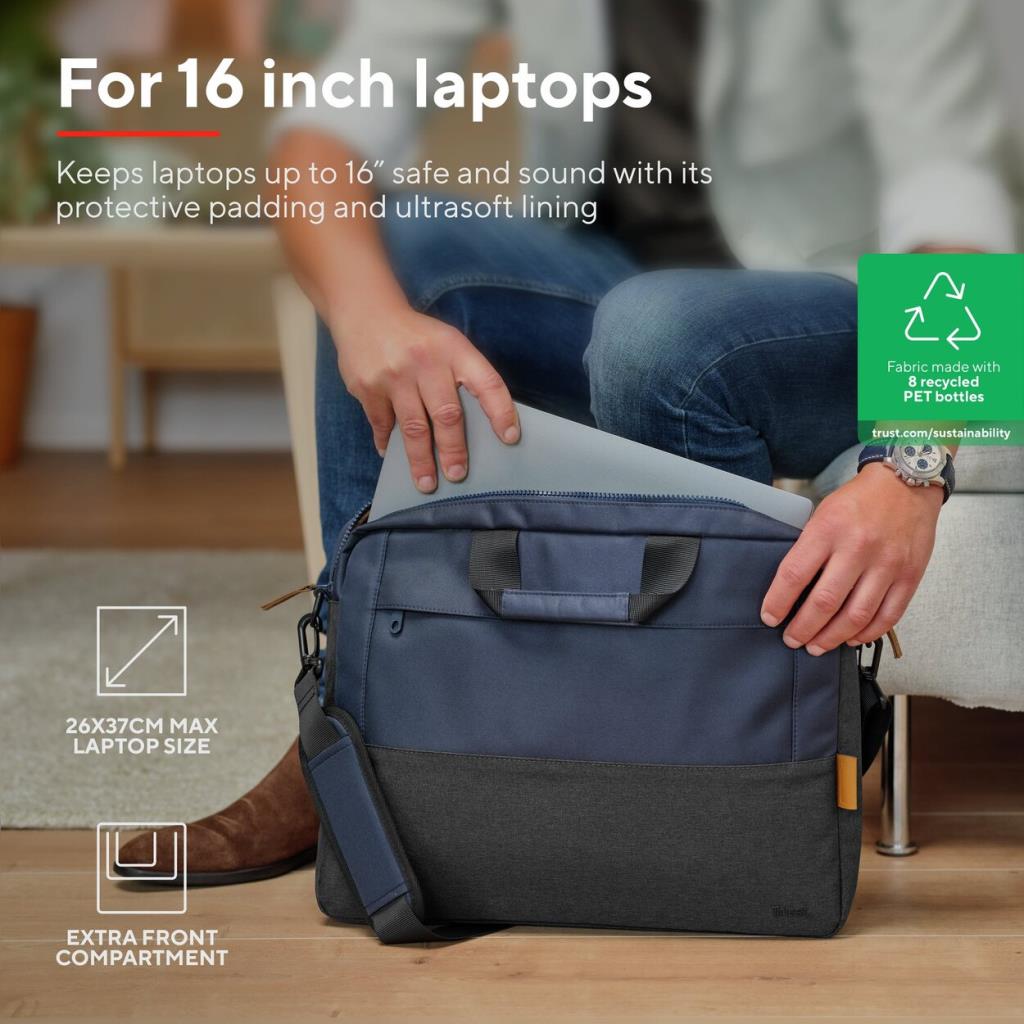 TRUST 16" LAPTOP/NOTEBOOK CARRYCASE