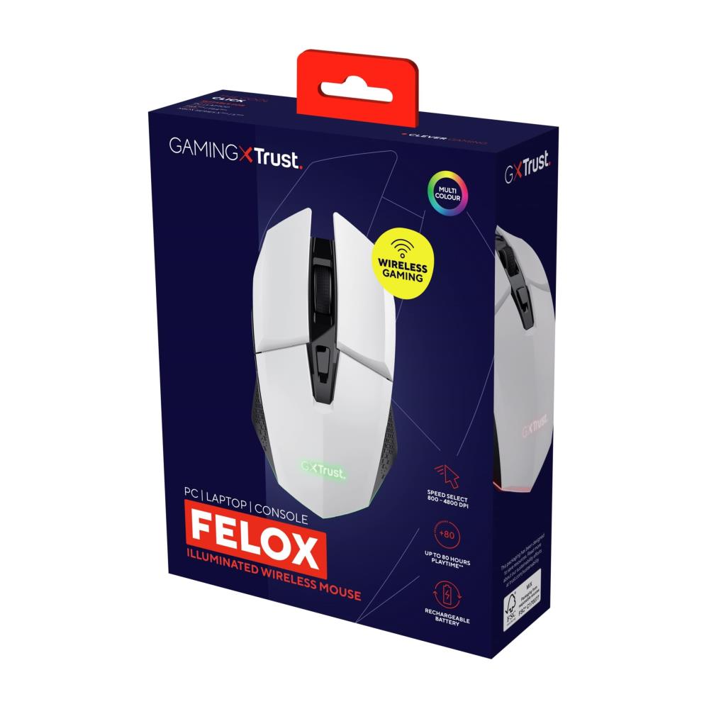 TRUST GXT 110 FELOX WIRELESS GAMING MOUSE