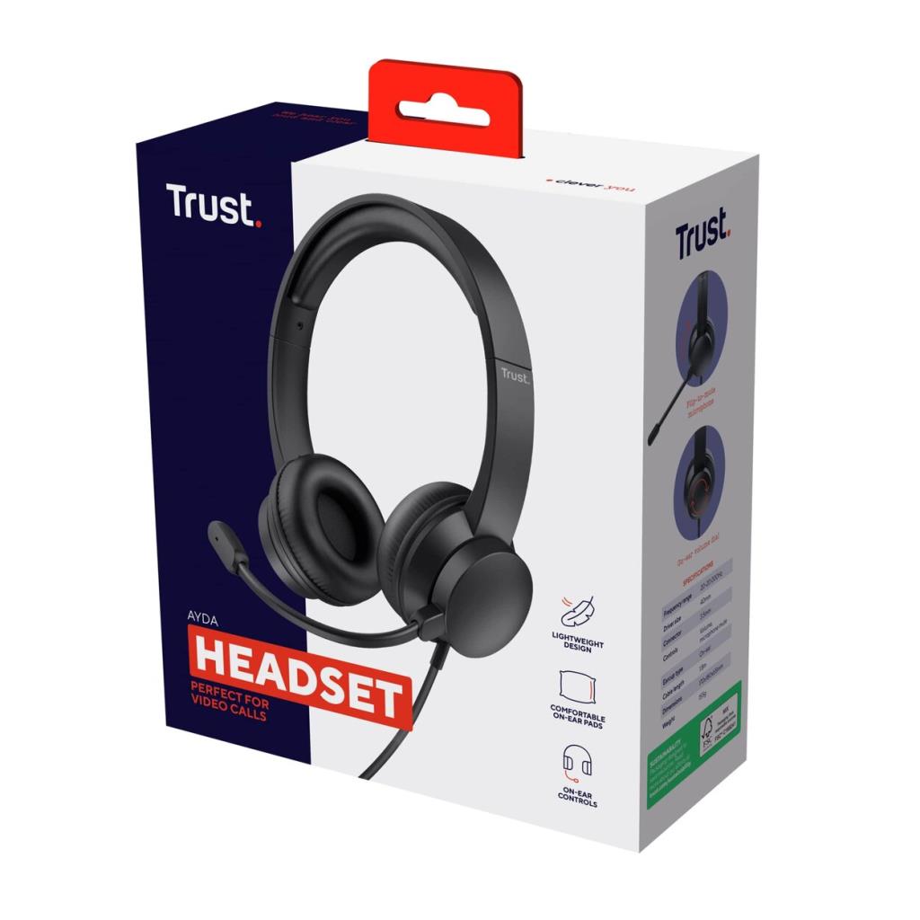 TRUST PC/LAPTOP 3.5MM CHAT HEADSET
