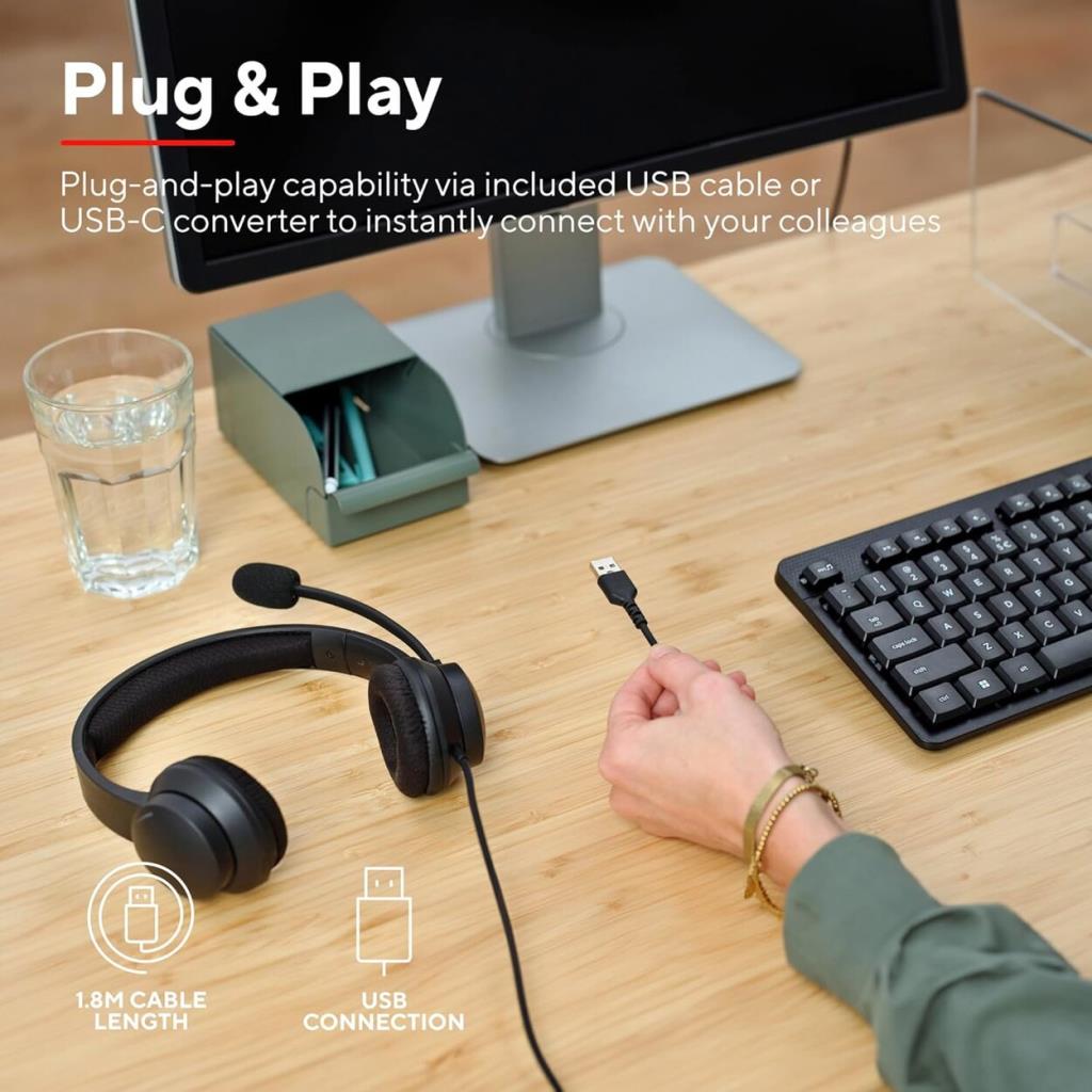 TRUST PC/LAPTOP USB CHAT HEADSET