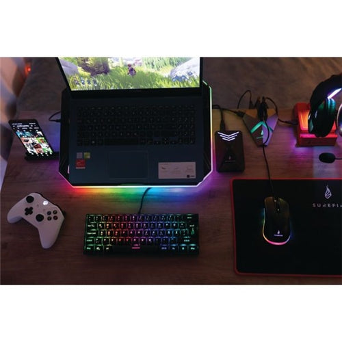 Surefire KingPin X1 60% RGB Keyboard QWERTY US Eng