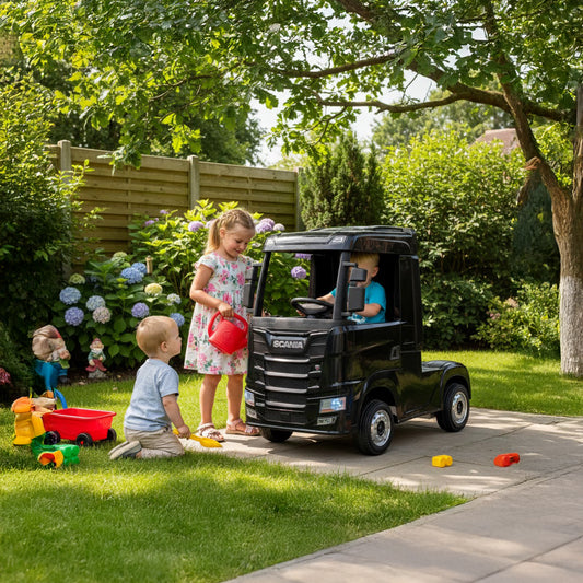 LICENSED SCANIA 24V RIDE ON TRUCK &