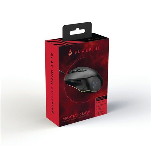 Surefire Martial Claw 7-Button Mouse with RGB