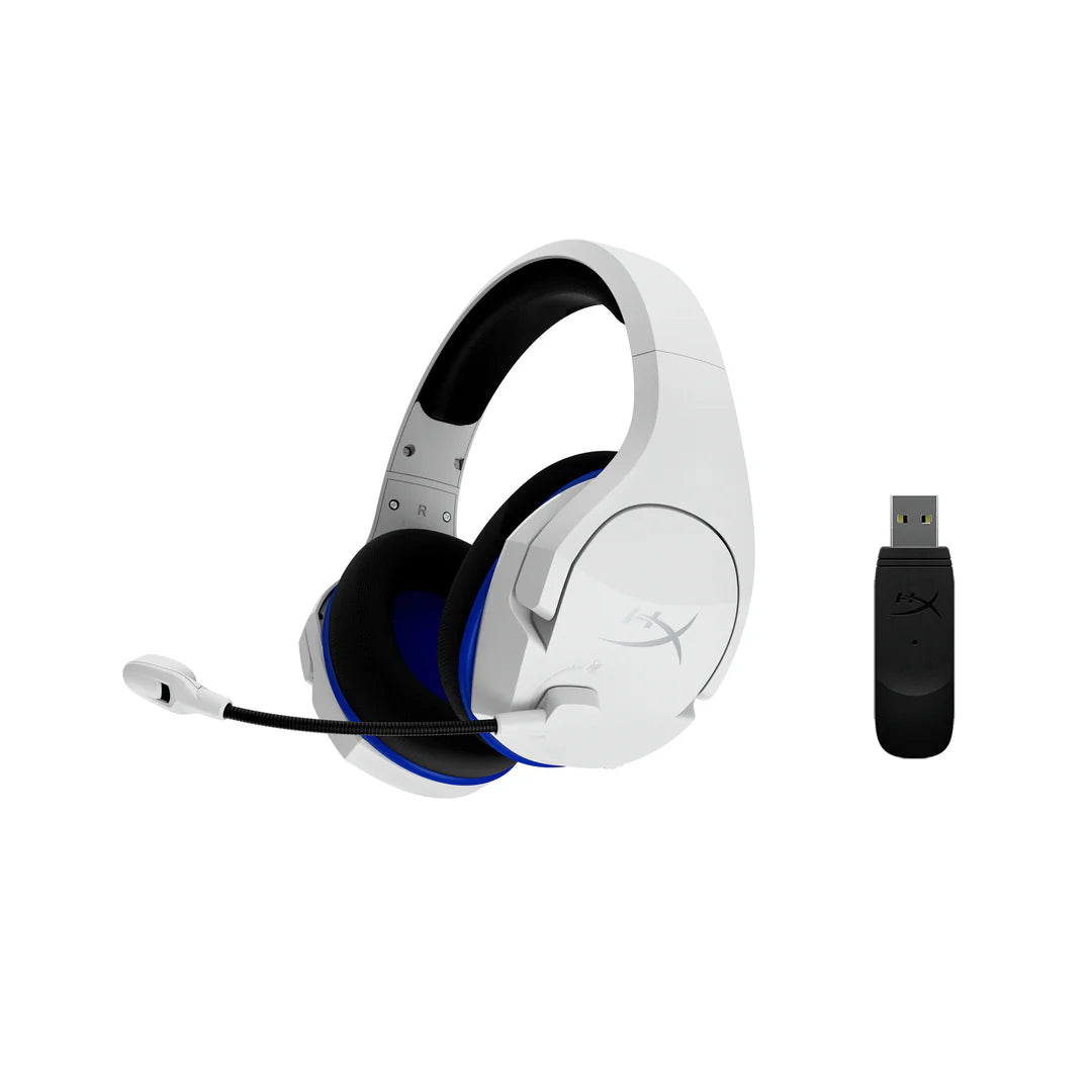 HyperX Cloud Stinger Core -Wireless Gaming Headset (White-Blue) PS5-PS4