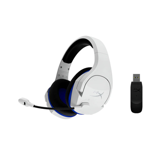 HyperX Cloud Stinger Core -Wireless Gaming Headset (White-Blue) PS5-PS4
