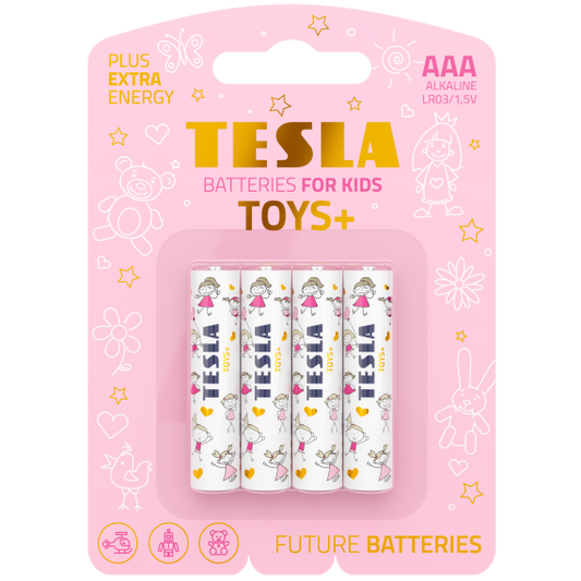 AAA TOYS GIRL (LR03/ BLISTER FOIL 4 PCS)