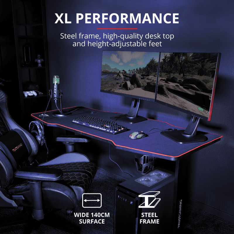 GXT 1175 Imperius XL Gaming Desk