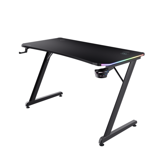 GXT709B LUMINUS RGB DESK- Black