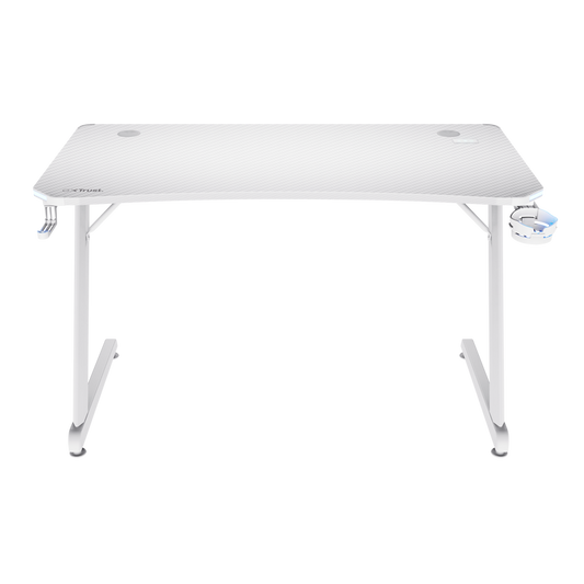 GXT709W LUMINUS RGB DESK- White