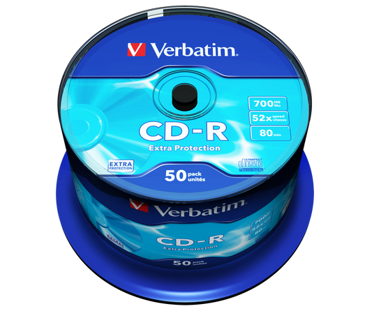 CD-R 700MB 52X EXTRA PROTECTION SURFACE (50 PCK)