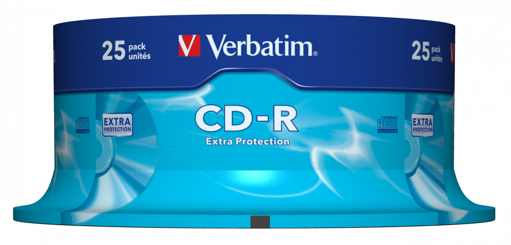 CD-R 700MB 52X EXTRA PROTECTION SURFACE (25 PCK)