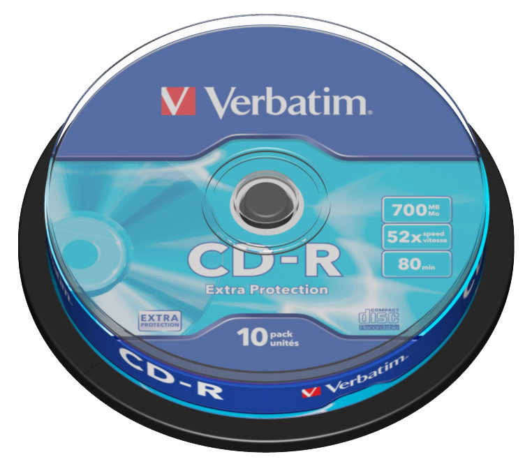 CD-R 700MB 52X EXTRA PROTECTION SURFACE (10 PCK)