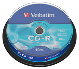 CD-R 700MB 52X EXTRA PROTECTION SURFACE (10 PCK)