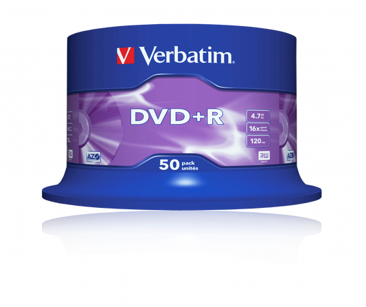 DVD+R AZO 4.7GB 16X MATT SILVER SURFACE (50 PCK)