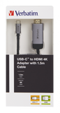 USBC-HDMI ADAPTER - USB 3.1 GEN 1/HDMI 1.5M CABLE