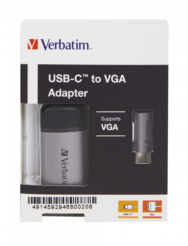 USBC-VGA ADAPTER - USB 3.1 GEN 1/ VGA 10cm CABLE