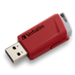 Verbatim USB DRIVE 3.0 STORE N CLICK 2X32GB R/B