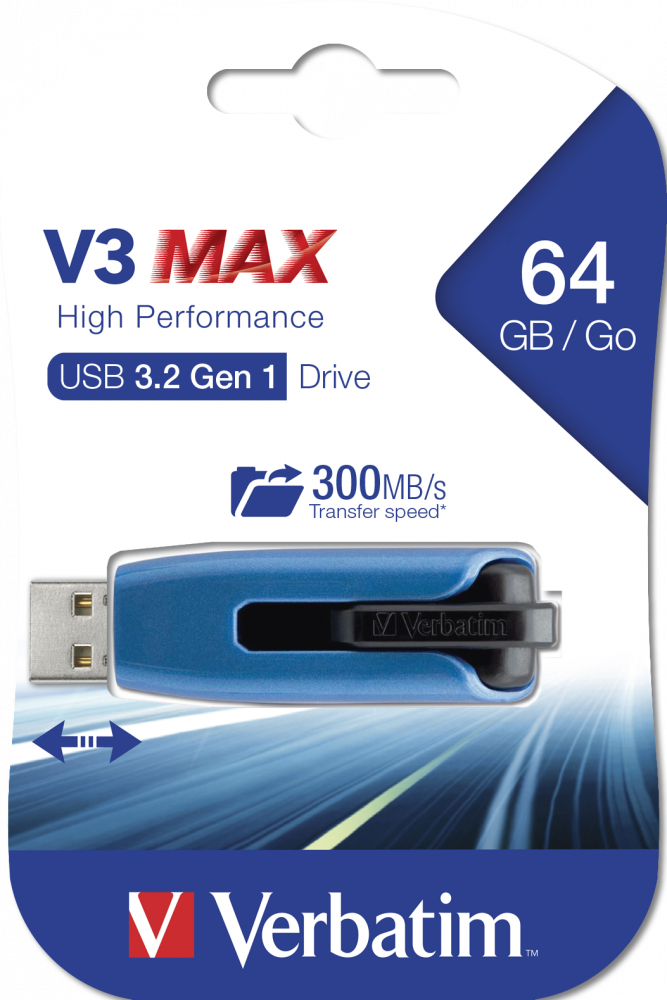 Verbatim USB DRIVE 3.0 64GB STORE ´N´ GO V3