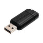 Verbatim USB DRIVE 2.0 PINSTRIPE 8GB BLACK