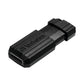 Verbatim USB DRIVE 2.0 PINSTRIPE 8GB BLACK