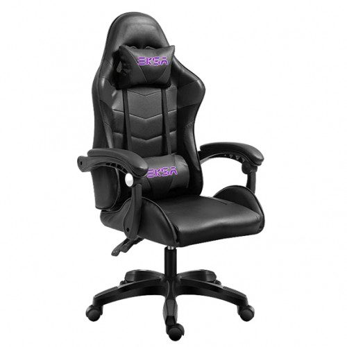 EKSA LXW-50 Gaming Chair Blk with Footrest