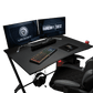 Trust Gaming Desk & Chair (Blk/Blu) Bundle