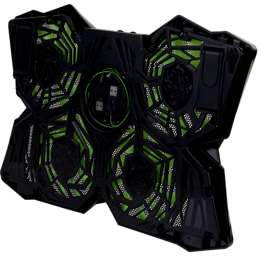 Verbatim SureFire Bora Gaming Cooling Pad Green