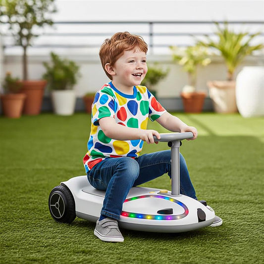 KIDS GO-KART WHITE
