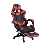 EKSA LXW-50 Gaming Chair Blk/Red with Footrest