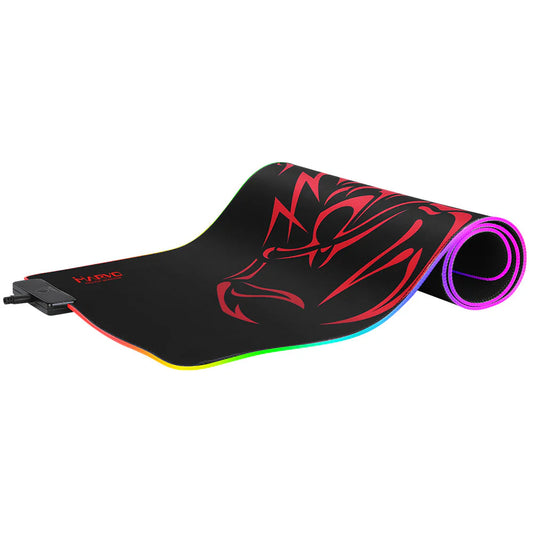 MARVO RGB MOUSE PAD 4-PORT USB HUB