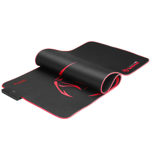 MARVO RGB MOUSE PAD 4-PORT USB HUB