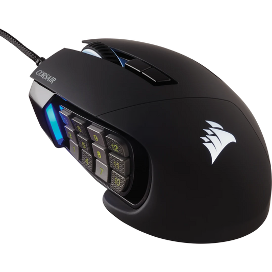 Scimitar Elite RGB, Black, 18000DPI