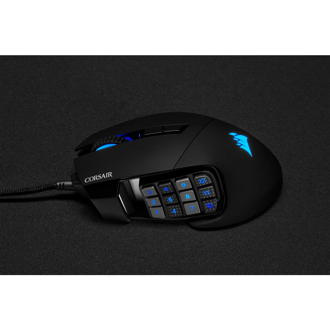 Scimitar Elite RGB, Black, 18000DPI