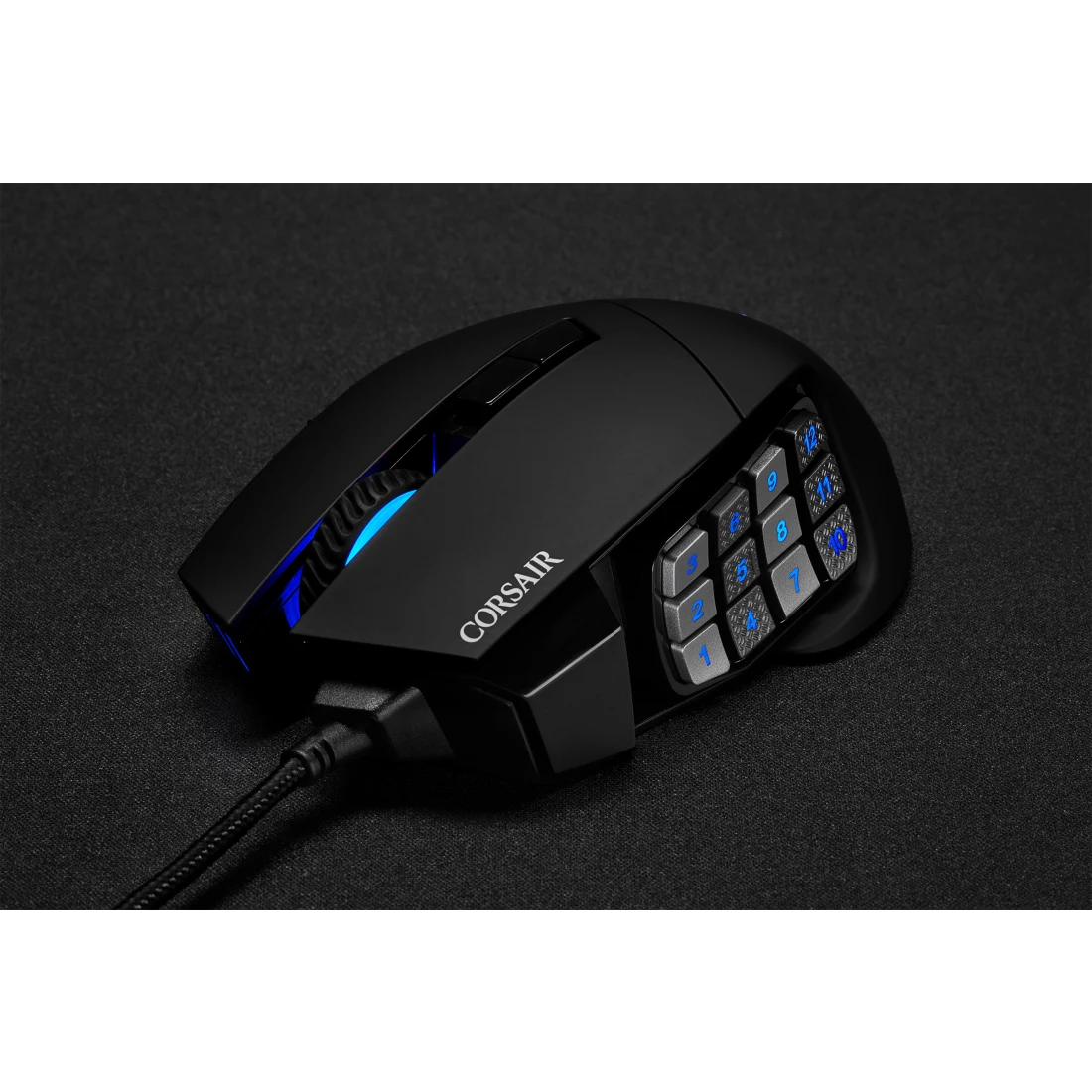 Scimitar Elite RGB, Black, 18000DPI