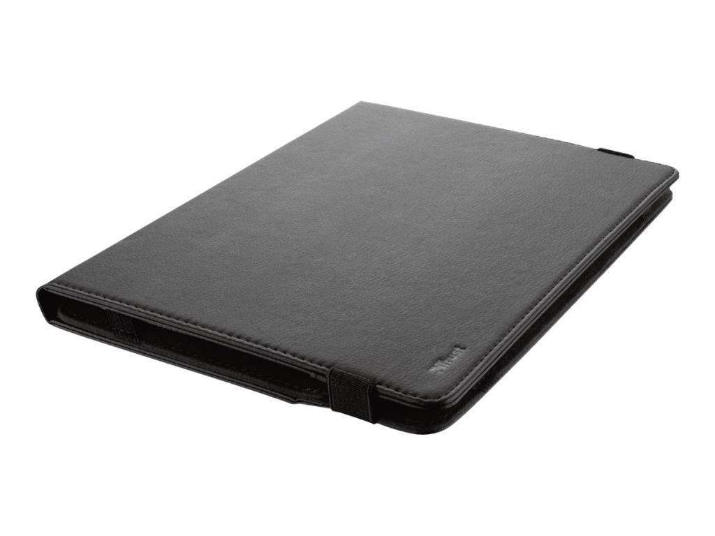 TRUST 10" FOLIO CASE & STAND BLACK