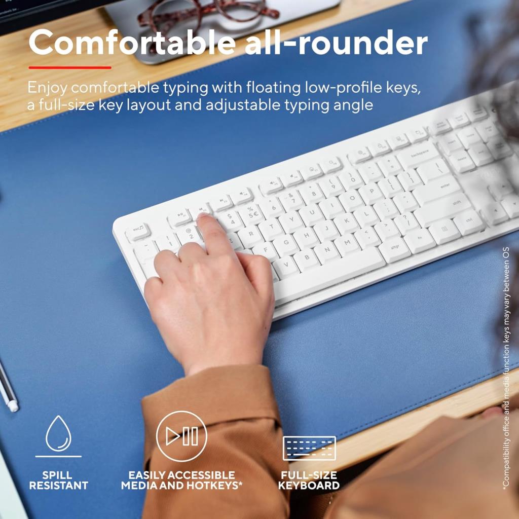 TRUST ODY II SILENT WIRELESS MOUSE & KEYBOARD SET