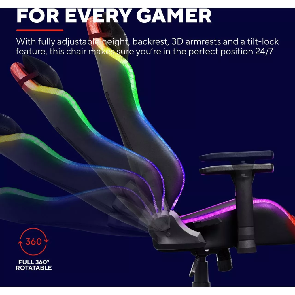 TRUST GXT 719 RUYA RGB GAMING CHAIR