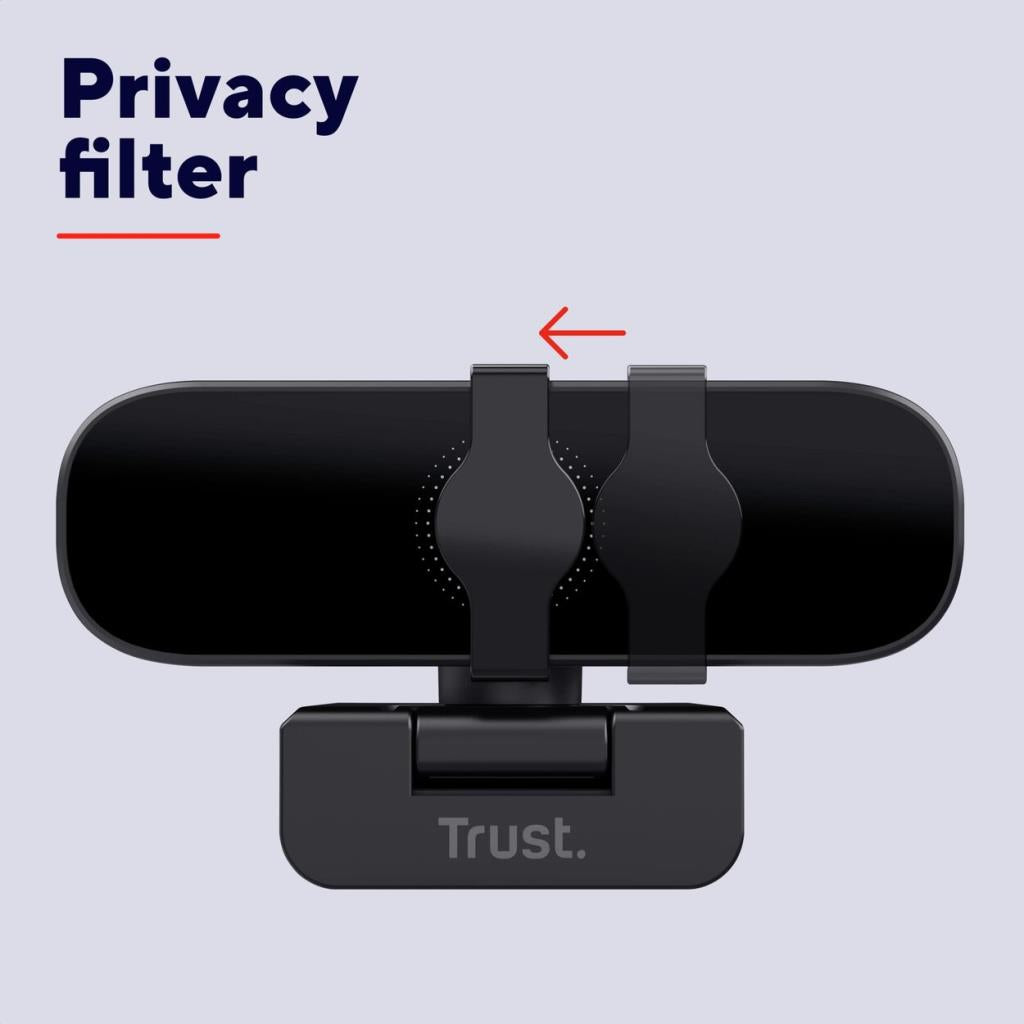 TRUST 1080p FULL HD WEBCAM & MIC