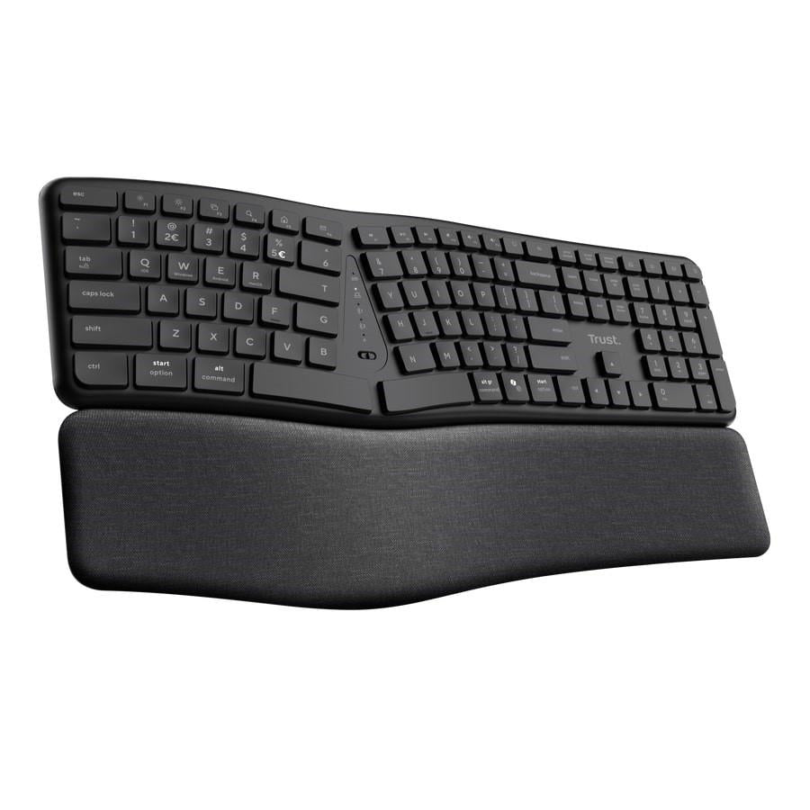 TRUST KEYRA MULTI DEVICE WIRELESS KEYBOARD